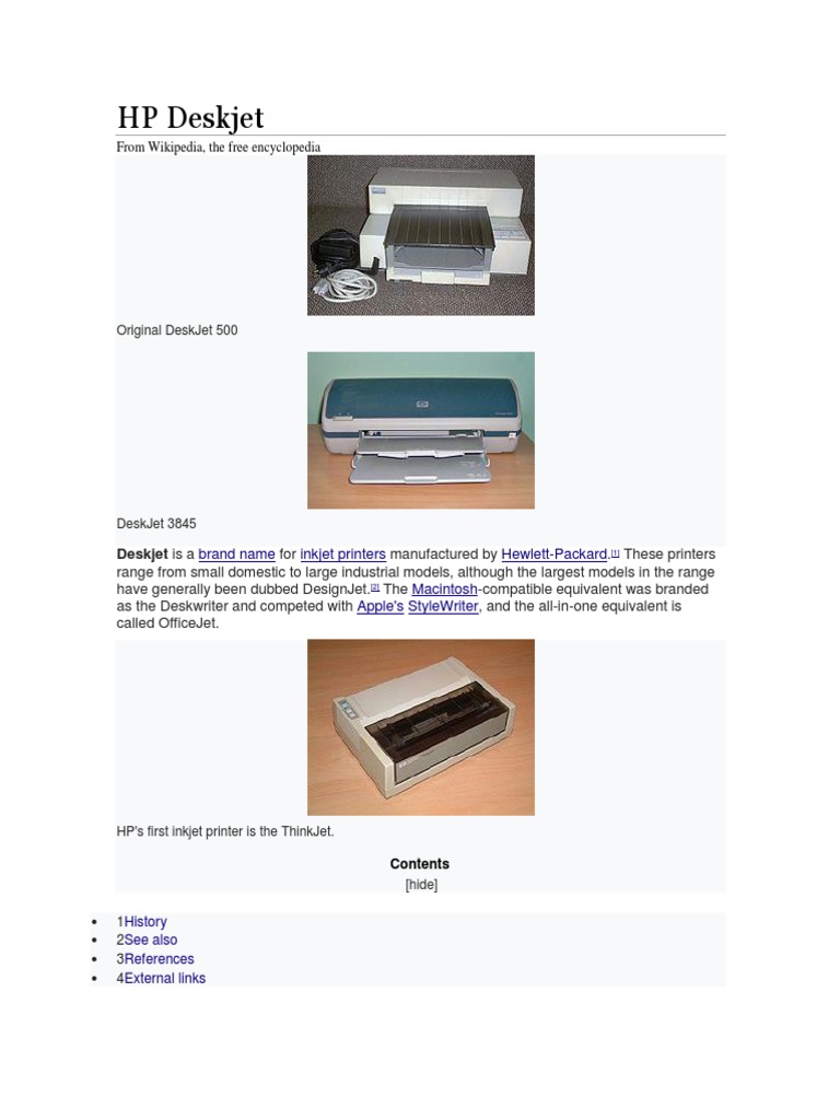 Image Result For Hp Deskjet Wikipedia