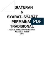 Syarat Dan Peraturan Permainan