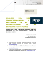 Dialnet AnalisisDelLiderazgoTransformacionalYSuInfluenciaE 5165300 PDF