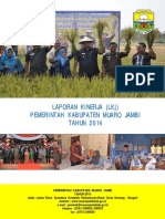 LKj Pemerintah Kabupaten Muaro Jambi 2014