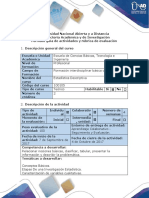 Guía de Actividades y Rúbrica de Evaluación - Paso 2– Organización y Presentación