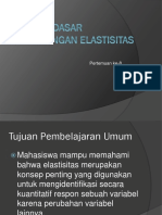 5.konsep Dasar Perhitungan Elastisitas