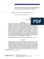 Dialnet SociologiaDeLaDominacionVsFilosofiaDeLaEmancipacio 5331393 PDF