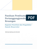 PANDUAN Pertanggungjawaban Keuangan Penelitian 1