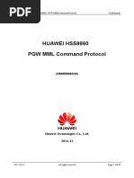 Huawei Hss9860c50 Pgw Mml Command Protocol