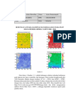 Hubungan Antara Salinitas Dan Kedalaman Pada Plot 3106 Samudera Hindia Tahun 2006 - 2016