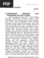 Download Kebebasan Manusia Dan Kehendak Mutlak Tuhan by bonablank SN36136964 doc pdf