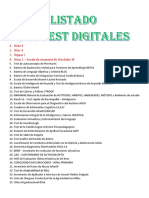 Listado 541 Test + Software + Automatizados PDF