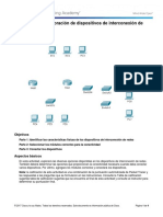 6.3.1.8 Packet Tracer - Exploración de Dispositivos de Interconexión de Redes