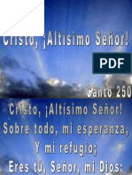 C-250 - Cristo, Altísimo Señor