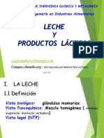 Definición y Composición de la leche