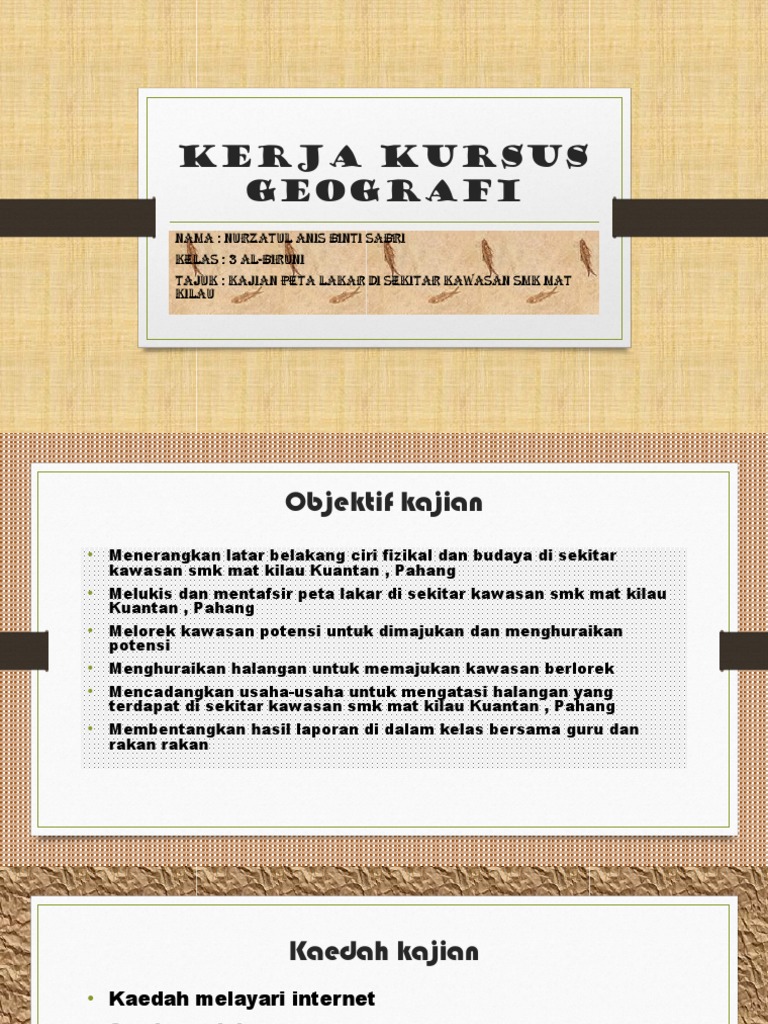 Kerja Kursus Zatul Pdf