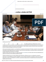 Observadores de OEA Reciben a Aliados Del FSLN
