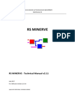 manual técnico de Rs minerve