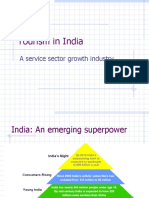 Tourism in India: A Service Sector Growth Industry