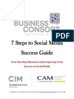 7 Steps To Social Media Success Guide 2015 PDF