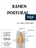 Biomecanica Examen Postural