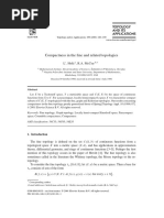 Compactness in the Fine and Related Topologies