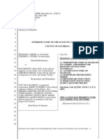 Petition and Complaint For Peremptory Writ & Injunctive Relief Ballot Measure