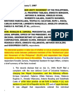 Employment Rel as Condition Cases