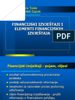 Financijski Izvještaji i Elementi Financijskih Izvještaja