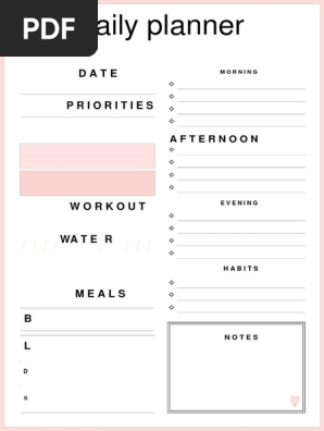 Coral - A4 - Daily Planner (2)