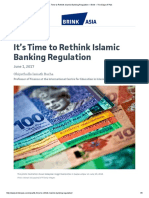 It's Time To Rethink Islamic Banking Regulation - Brink - The Edge of Risk
