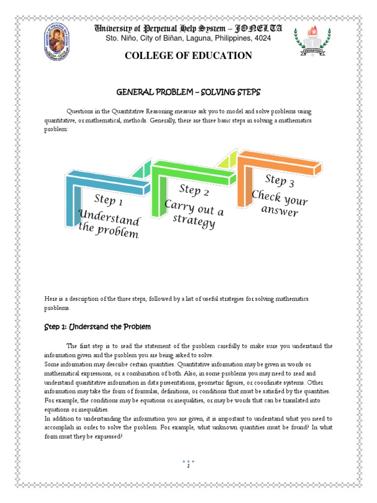 With Checking | PDF | Teaching Mathematics | Equations