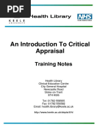 CASP RCT Checklist for Appraisal | PDF | Randomized Controlled Trial ...