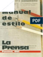 Manual de Estilo - La Prensa