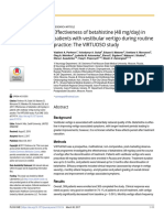 Effectiveness of Betahistine (48 Mg/day) in Patients With Vestibular Vertigo During Routine Practice: The VIRTUOSO Study