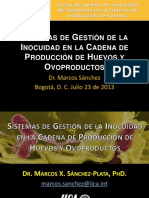 1. Sistemas de Gestión de La Inocuidad en La Cadena de Producción de Huevos y Ovoproductos.