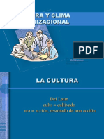 Cultura y Clima Organizacional