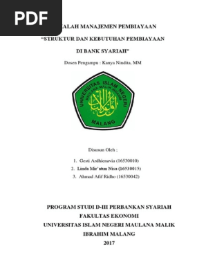 Makalah Uin Malang Contoh Makalah