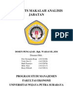 Tugas Makalah Analisis Jabatan New