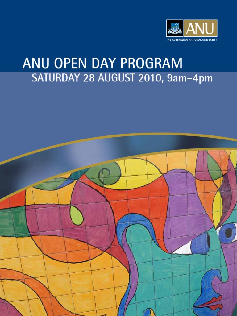 Open Day Program 2010 | PDF | Graduate School | Anthropology