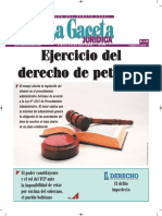Ejercicio Del Derecho de Petición - Silencio Administrativo - Jose Maria Pacori Cari