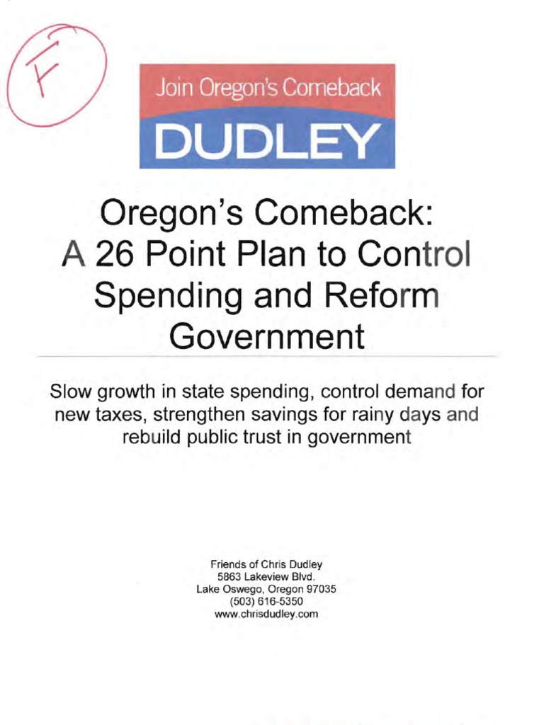 Dudley Gets An F PDF Government Budget Balance Employee Benefits