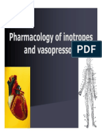 Pharmacology of Inotropes and Vasopressors