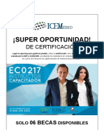 ¡Super Oportunidad de Certificación Como Instructor Capacitador