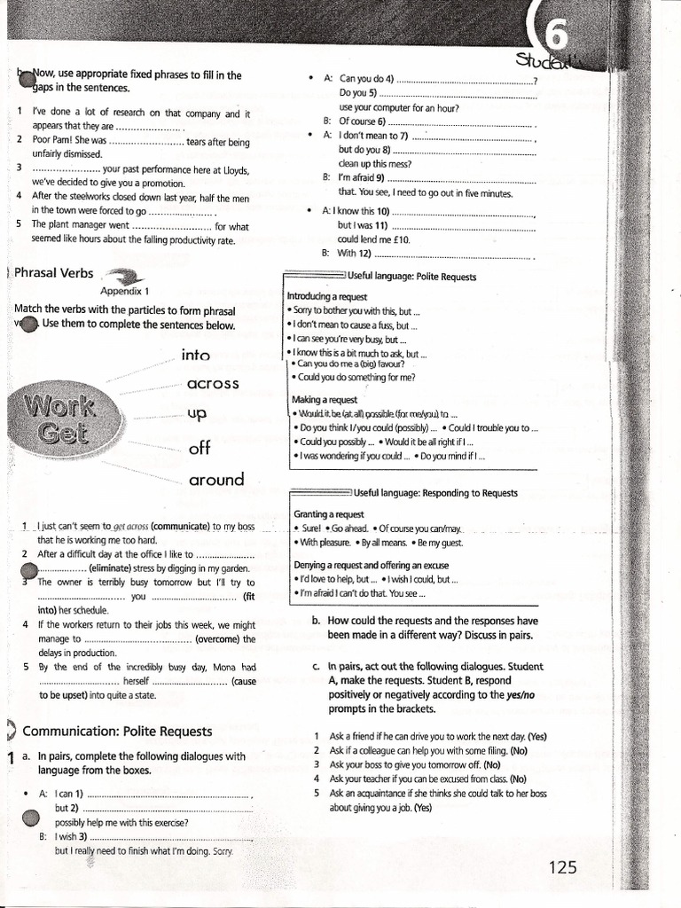 Unit 6 Phrasal Verbs and Listenings | PDF