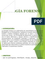 Biología Forense - Diapositivas