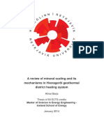 A Review of Mineral Scaling and Its Mechanism