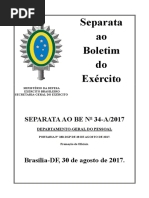 Boletim de promoção aspirantes 2017