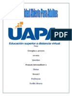 Tarea 1 de Frances Intermedio 2