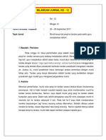 Jurnal 12 - Murid Kerap Kali Pergi Ke Tandas Pada Waktu Guru Menjalankan Aktiviti