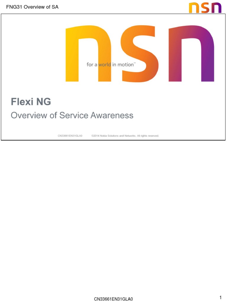 Core LTE - FNG Overview of Sa | PDF | File Transfer Protocol ...