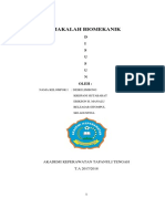 BIOMEKANIKA DAN GERAK MANUSIA