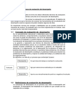 Metodología Del Proceso de Evaluación Del Desempeño Cap 1 y 2