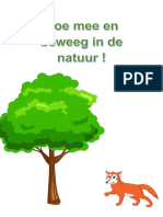 Affiche week van het bos niveau makkelijk